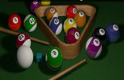 Bilardo Yapboz Oyunu