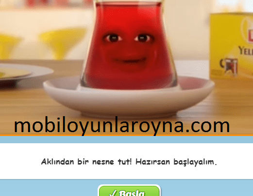 Akıllı Çay Bardağı Oyunu